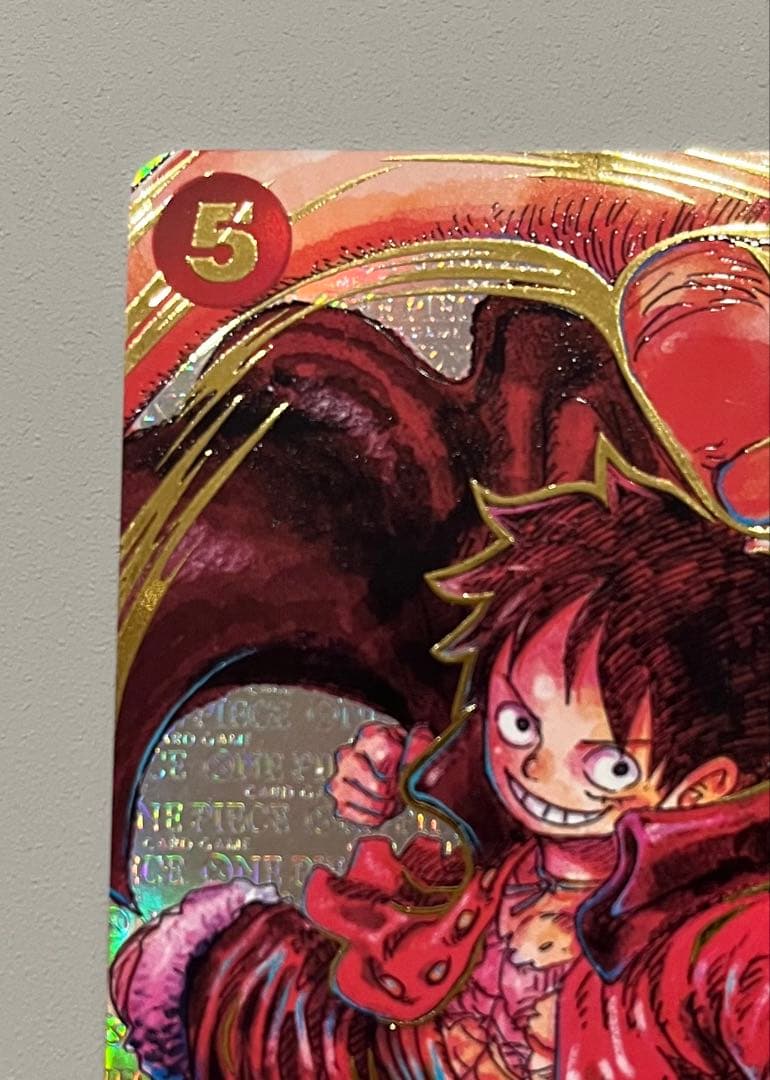 モンキー・D・ルフィ：尾田栄一郎サイン SR パラレル ST01-012 - メルカリ