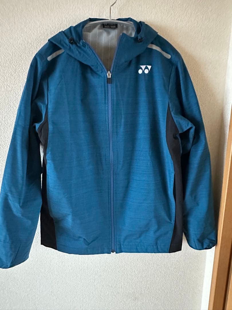 YONEX フード付きジャケット JP ユニM 青