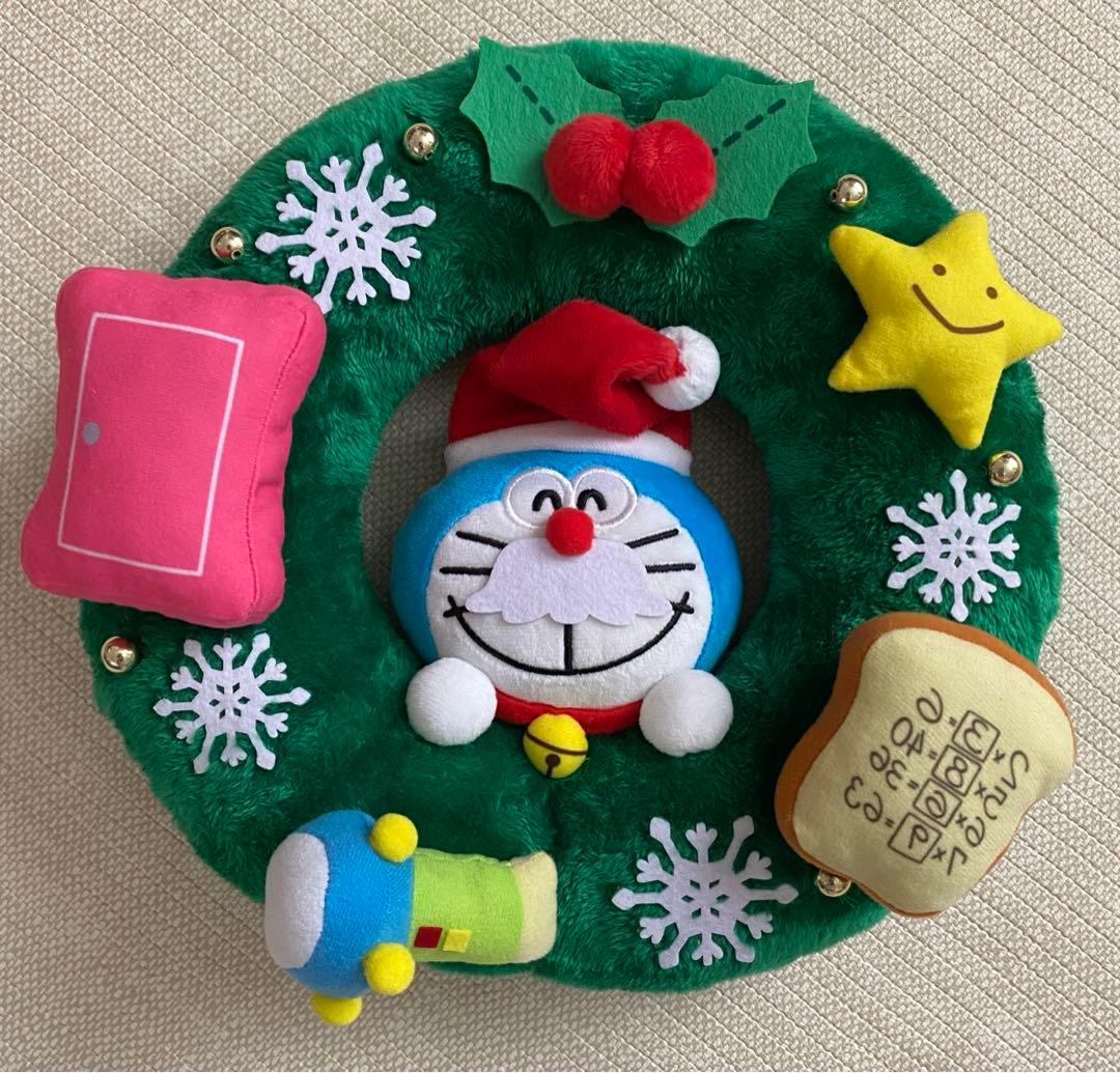 ドラえもん　クリスマスリース　郵便局