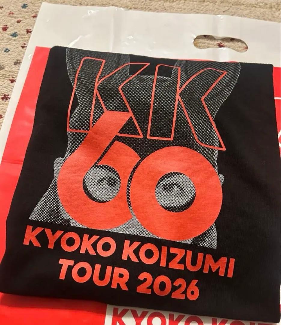小泉今日子 2026ライブグッズ コイズミ記念館 KK60 Tシャツ Lサイズ
