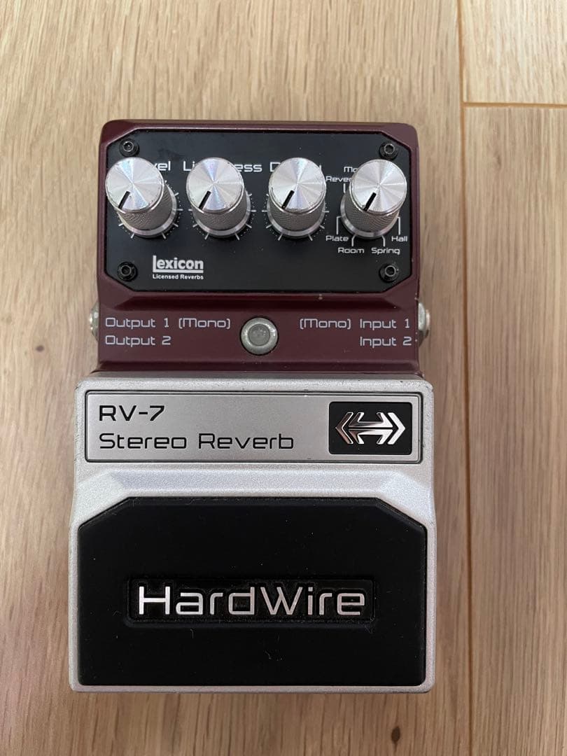 【ジャンク品】Digitech HardWire RV-7 ステレオリバーブ