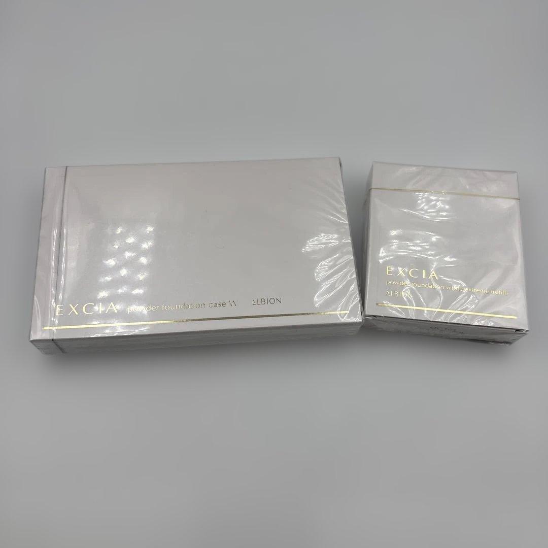アルビオン　エクシアパウダーファンデーション　ホワイトエクストリームケースセット
