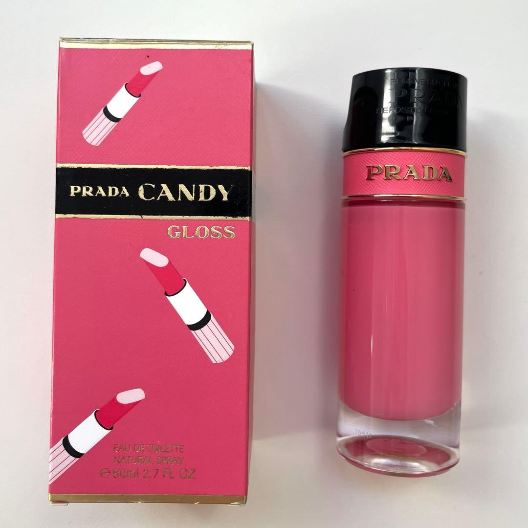 ほぼ未使用！PRADA　プラダ　キャンディグロスオードトワレ　80ml