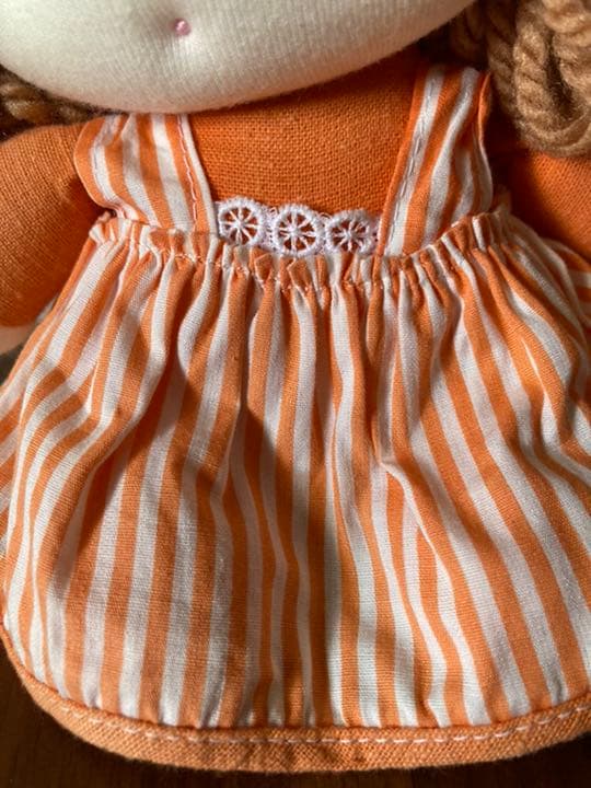 人形 昭和レトロ 毛糸の髪 - メルカリ