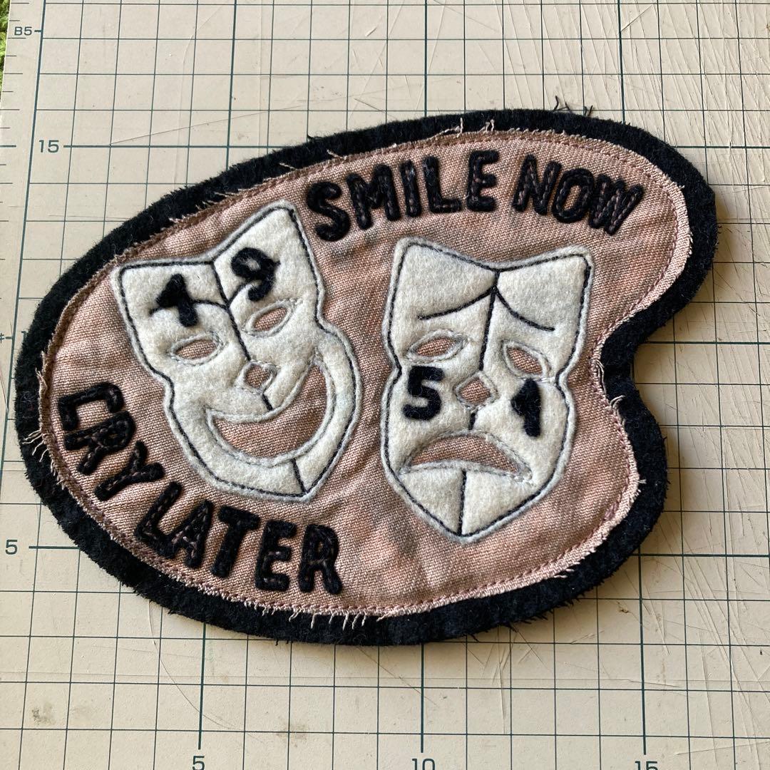 north no name ノースノーネーム パッチ SMILE CRY