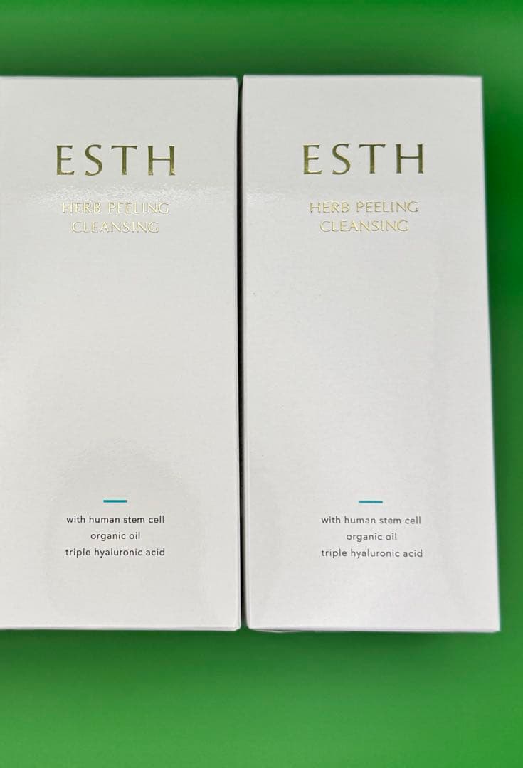 【新品未開封】ESTH ハーブピーリングクレンジング120g×2個セット