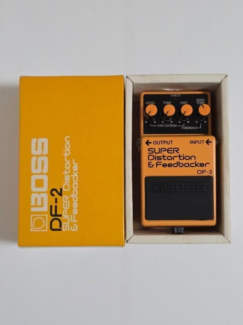 BOSS DF-2 初期 SUPER Distortion表記