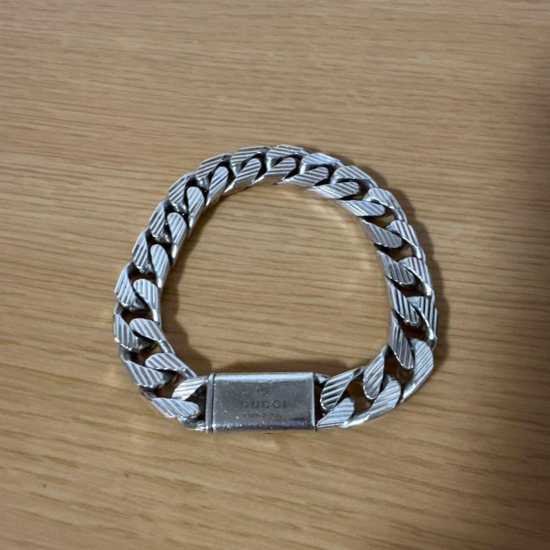 GUCCI グッチ　喜平　シルバーブレスレット