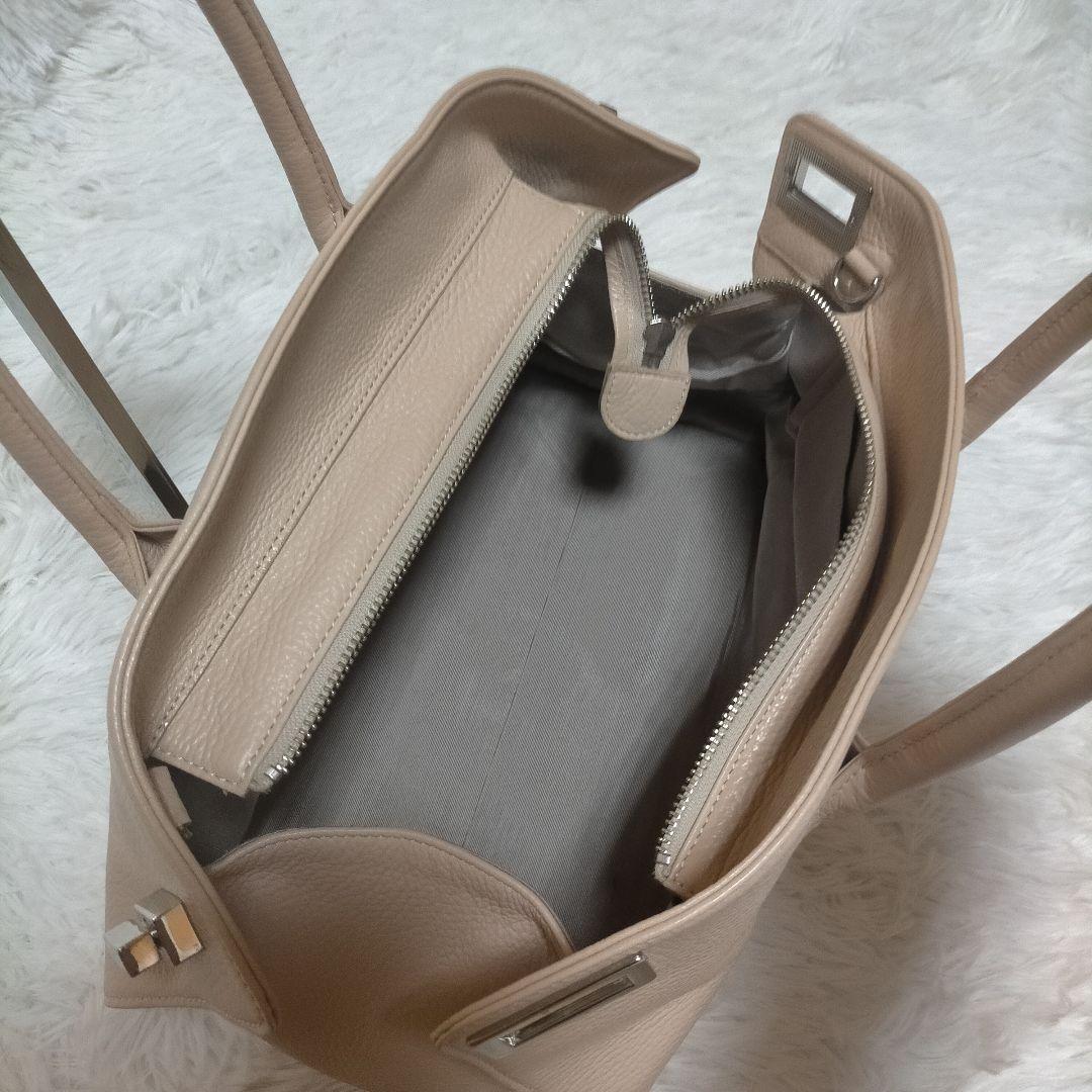 極美品✨ 傳濱野 ハマノ ハンドバッグ 2way レティア 保存袋付き