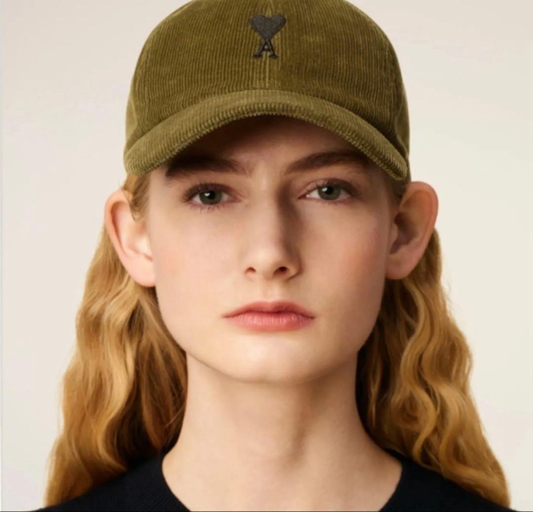 amiparis コーデュロイ キャップ - メルカリ