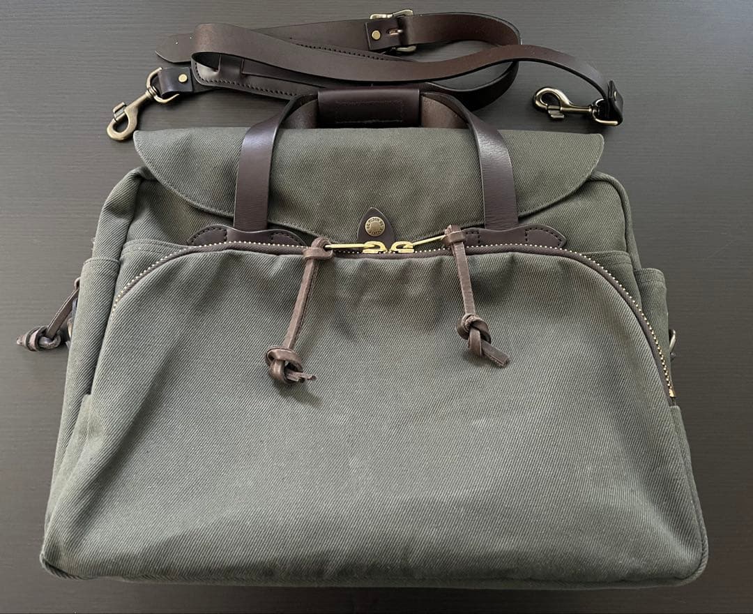 FILSON ラギッドツイル　パデッドコンピューターバッグ ビジネスバッグ
