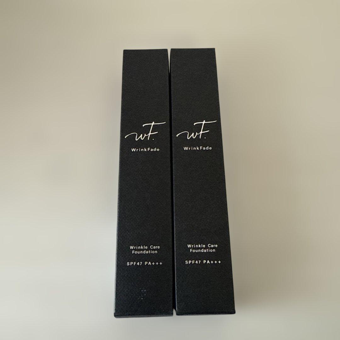 WrinkFade 薬用リンクルカバーファンデーション　２本セット