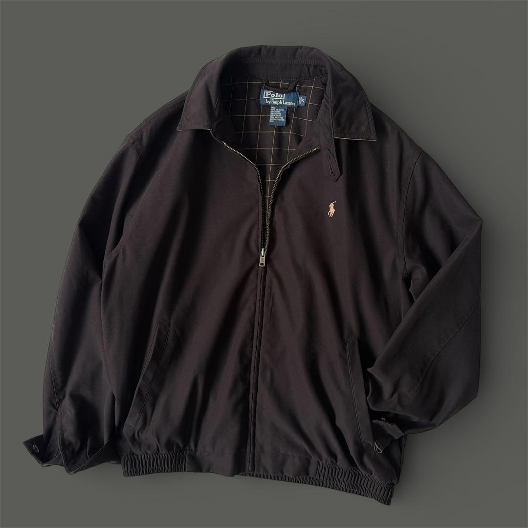 90-00s ラルフローレン スイングトップ ドリズラー ハリントン