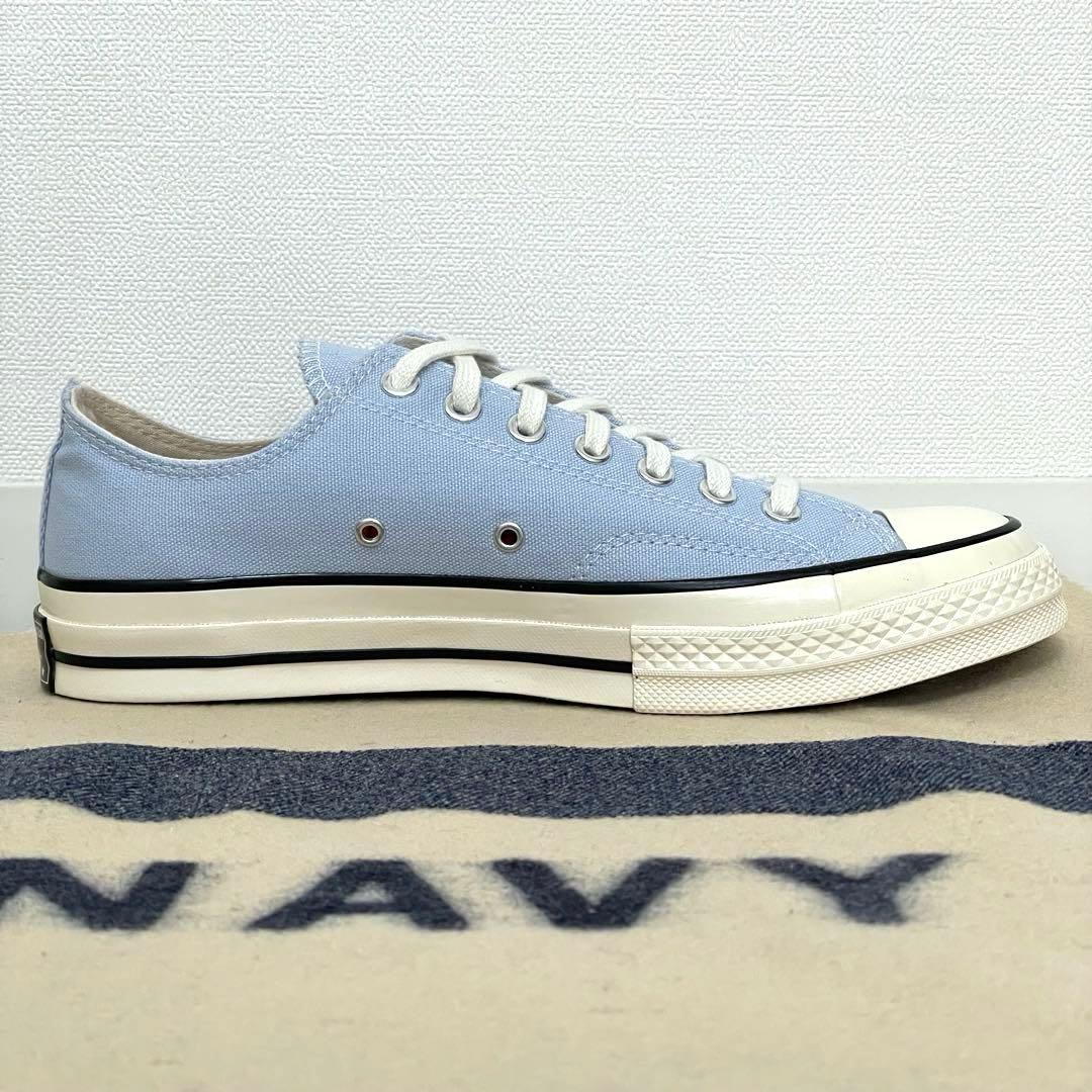 未使用 converse コンバース CT70 チャックテイラー 27.5 水色 - メルカリ