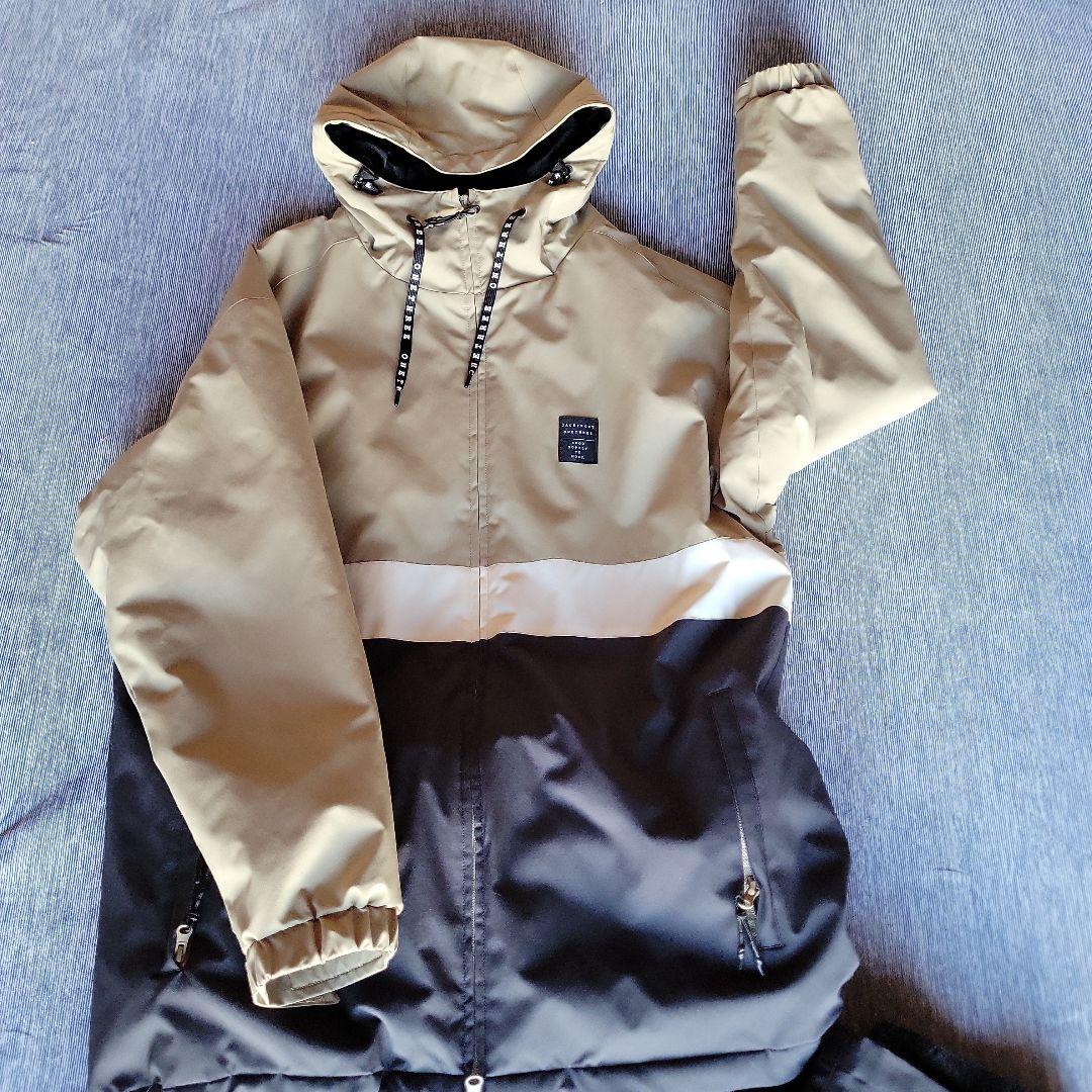 XLスノーボードウェアメンズ 上下セットルーズシルエット