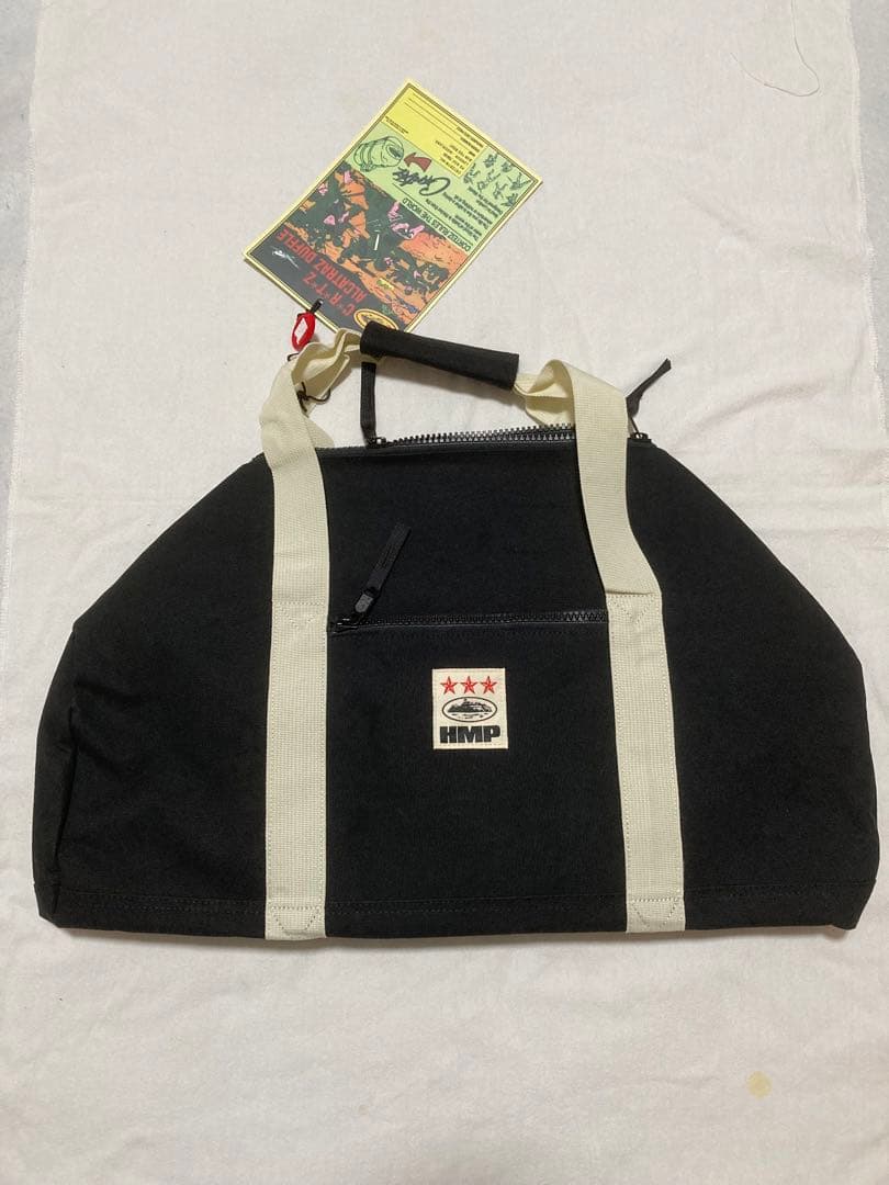 Corteiz HMP ボストンバッグ 黒 キャンバス