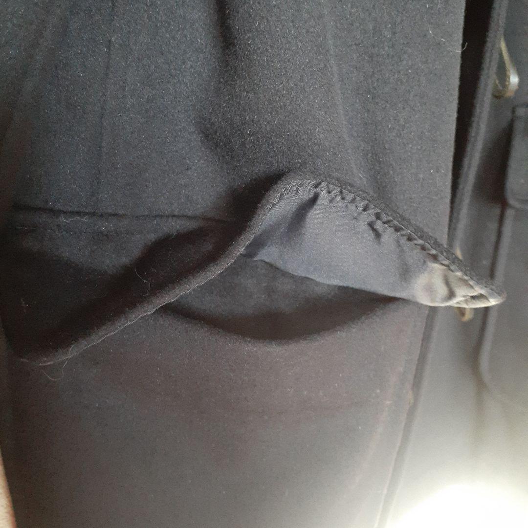 an様専用‼️JPRESS❤️フラノ地ネイビー ダッフルコート フード付き