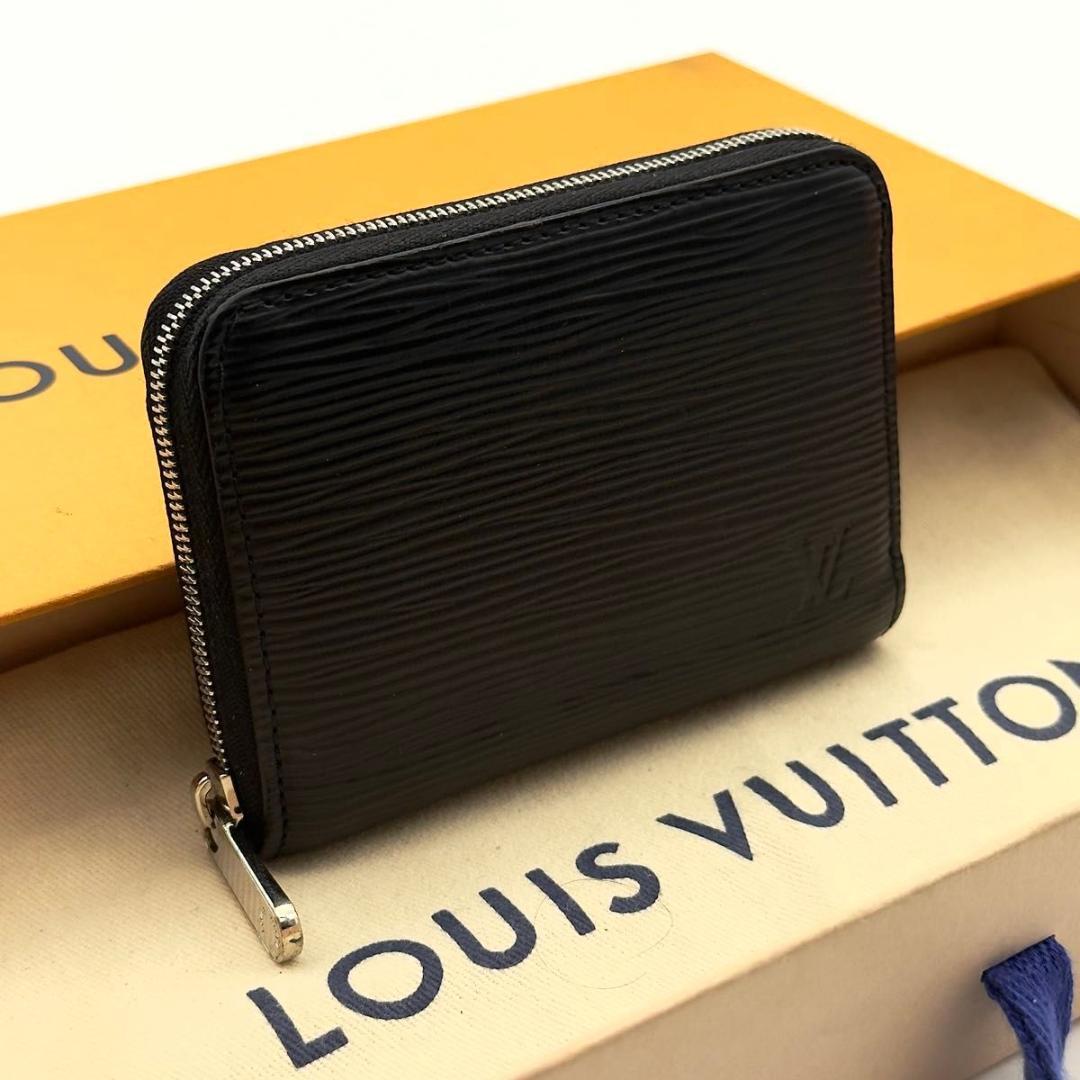 ルイヴィトン【現行　最高級美品】エピ　ノワール　ジッピーパース　小銭入れ