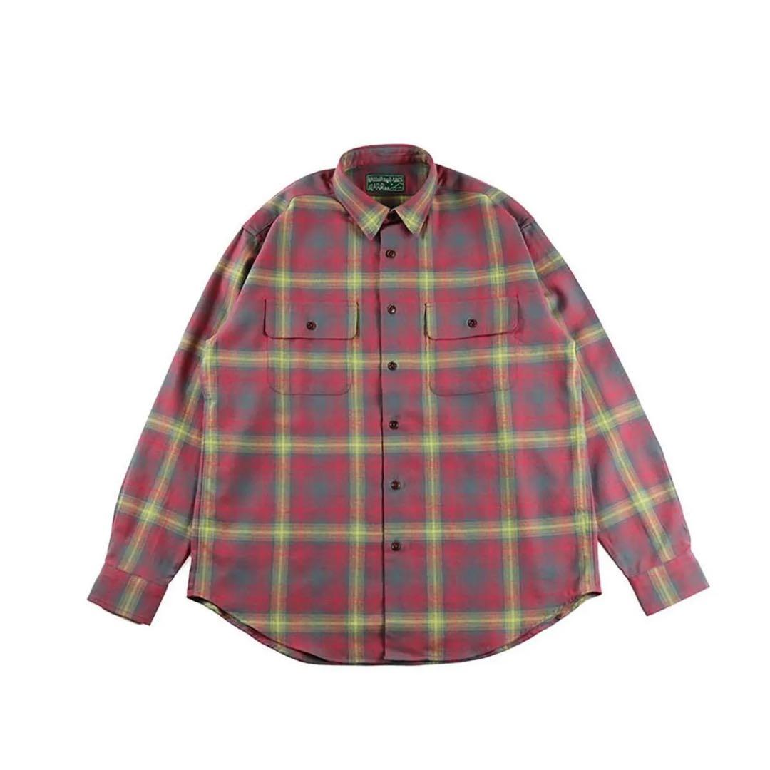 新品 BROWN by 2-tacs 長袖 シャツ チェック L ツータックス