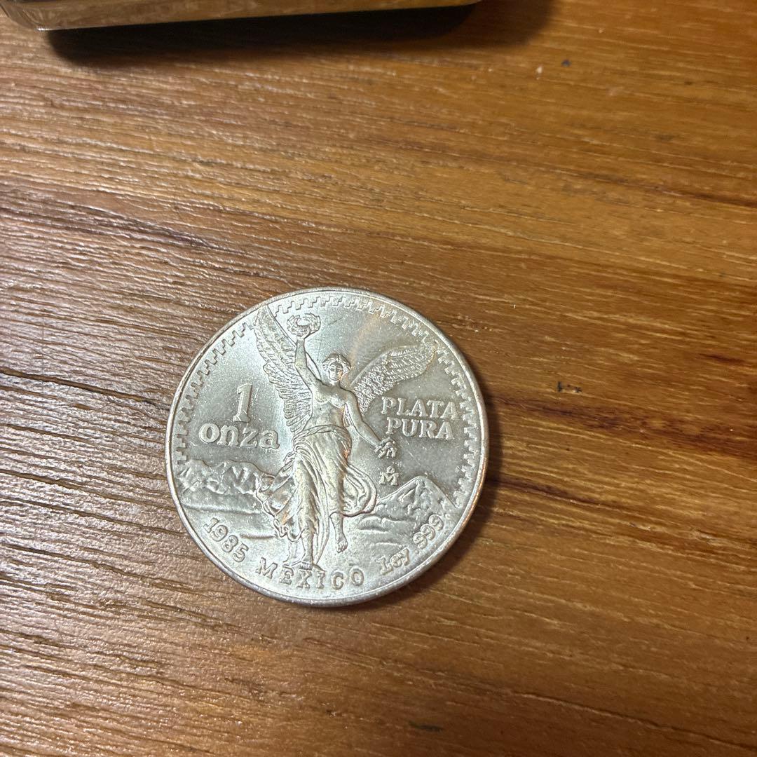 メキシコ 1オンス 銀貨 31.3g - メルカリ