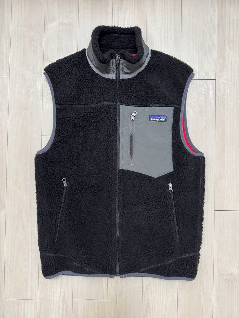 美品　patagonia レトロX フリースベスト 黒