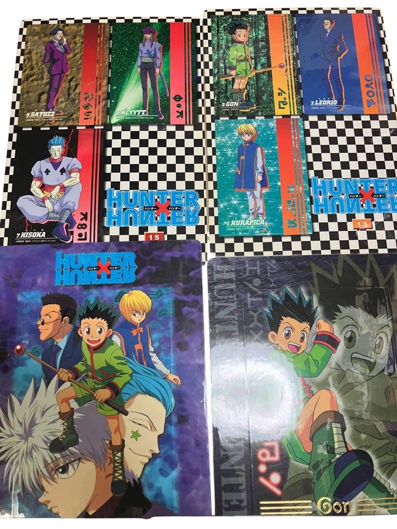 HUNTER×HUNTER ジャンボカードダス ポストカード 10枚セット レア