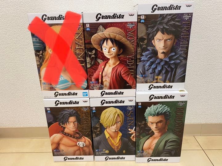 ワンピース Grandista グランディスタ フィギュア 5体セット