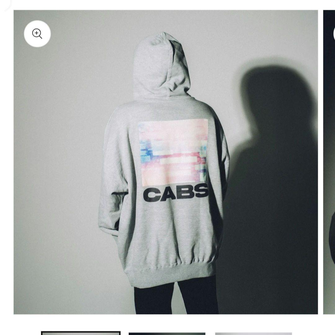 the cabs CABS パーカー グレー the cabs / “CABS” BIG Hoodie – PM Direct