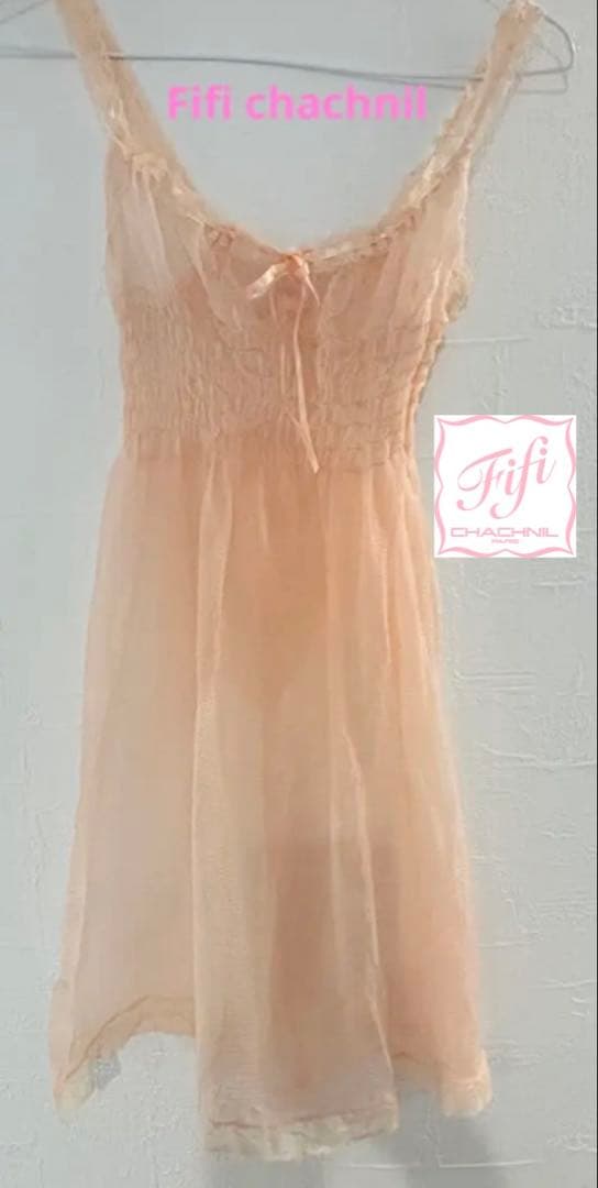 【新品】レア‼️Fifi chachnil ピンク シフォン キャミソール 2026年最新】FIFI CHACHNILの人気アイテム - メルカリ