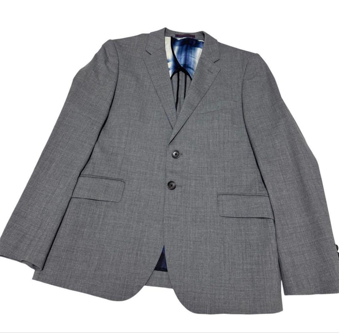 美品】PSポールスミス スーツ セットアップ 裏地総柄 グレー L - メルカリ