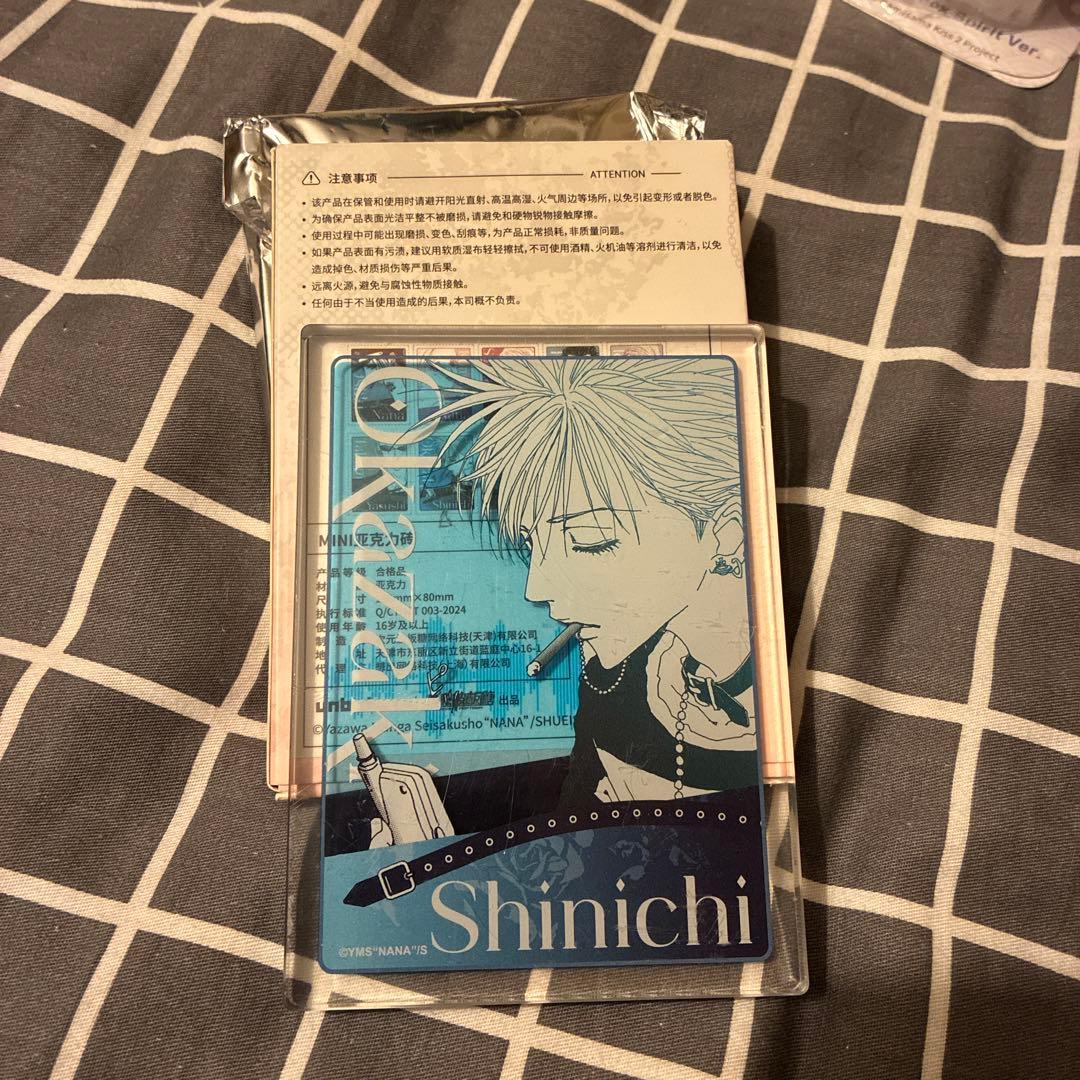 NANA 矢沢あい コラボカフェ 中国海外限定 アクリルブロック シン 岡崎