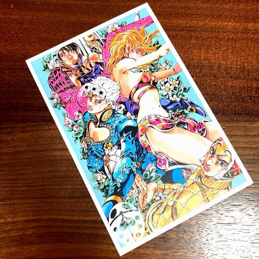 荒木飛呂彦原画展 ジョジョ5部 ポストカード 1枚 未使用 - メルカリ