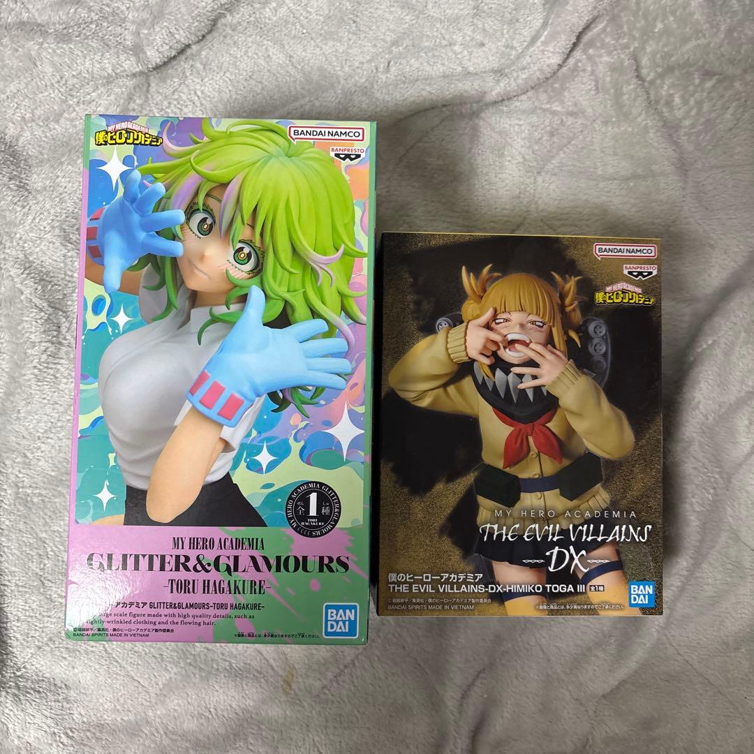 ヒロアカ フィギュア グラグラ 葉隠透 ヴィランDX トガヒミコ バラ売り