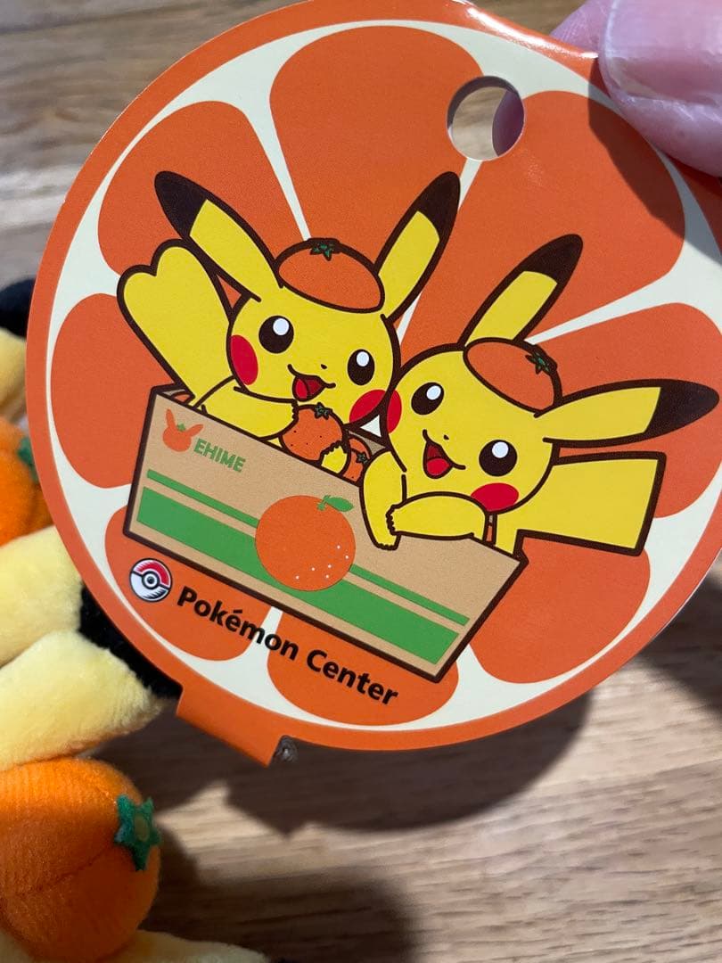 愛媛 ご当地 ピカチュウ ぬいぐるみ 限定 ポケモン みかん 平成レトロ