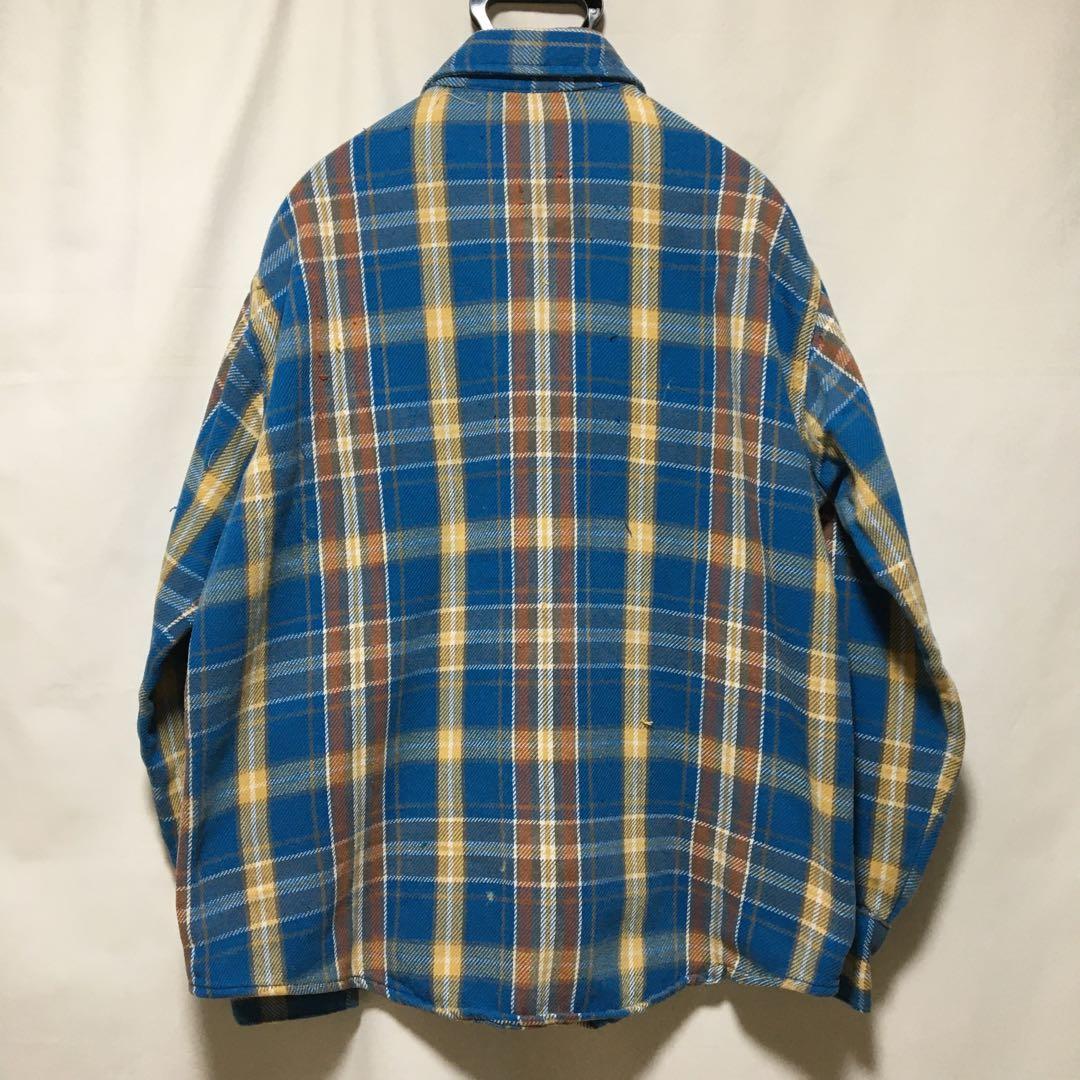 60s 70s FROSTPROOF ヘビネル ネルシャツ vintage - メルカリ