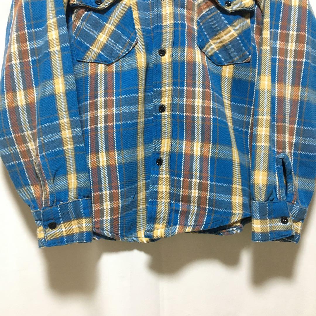 60s 70s FROSTPROOF ヘビネル ネルシャツ vintage - メルカリ