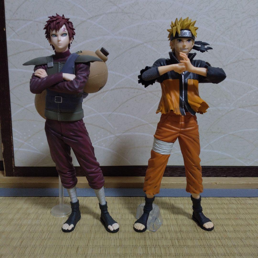 一番くじ　NARUTO　忍ノ絆　A賞ナルト　C賞我愛羅