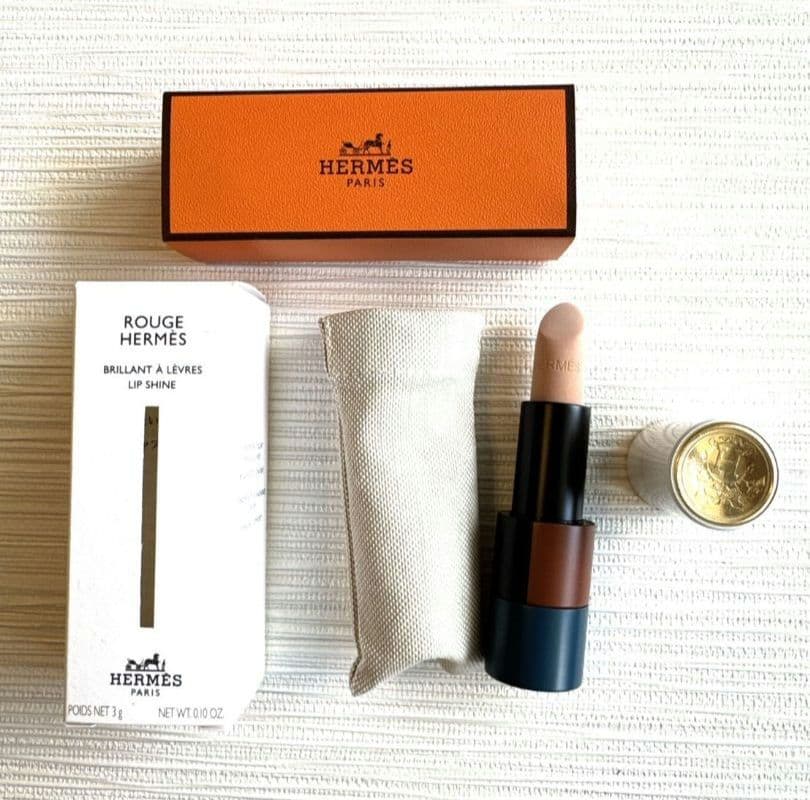 HERMÈS03 ベージュ グラッセ ルージュ エルメス ブリヤン ア レーブル