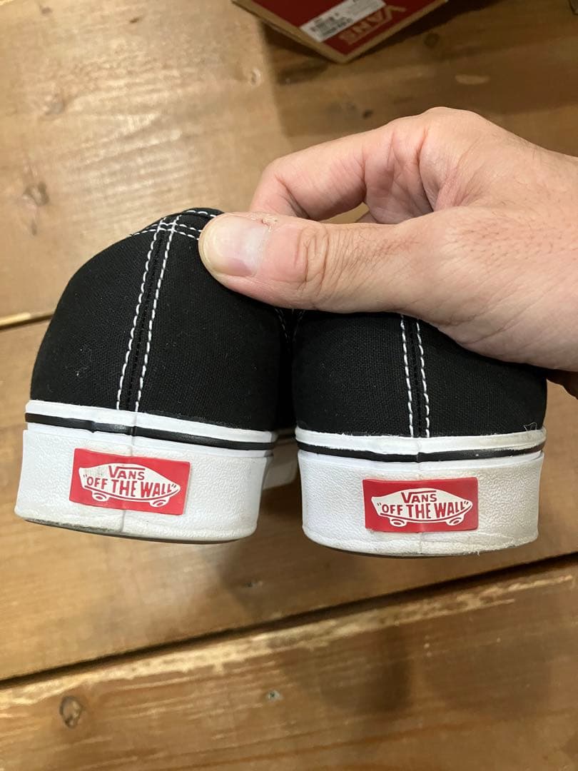 vans comfycush authentic 28.5cm 黒 野村訓市