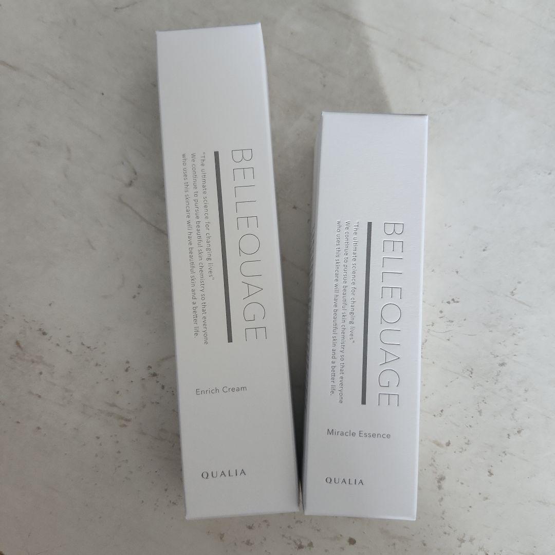 BELLEQUAGE エンリッチクリーム & ミラクルエッセンス