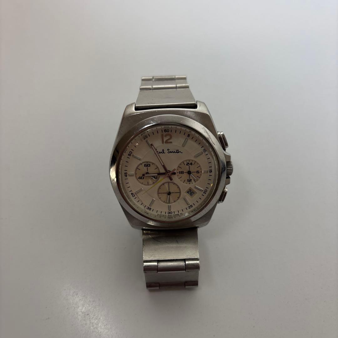 Paul Smith クロノグラフ 腕時計 シルバー
