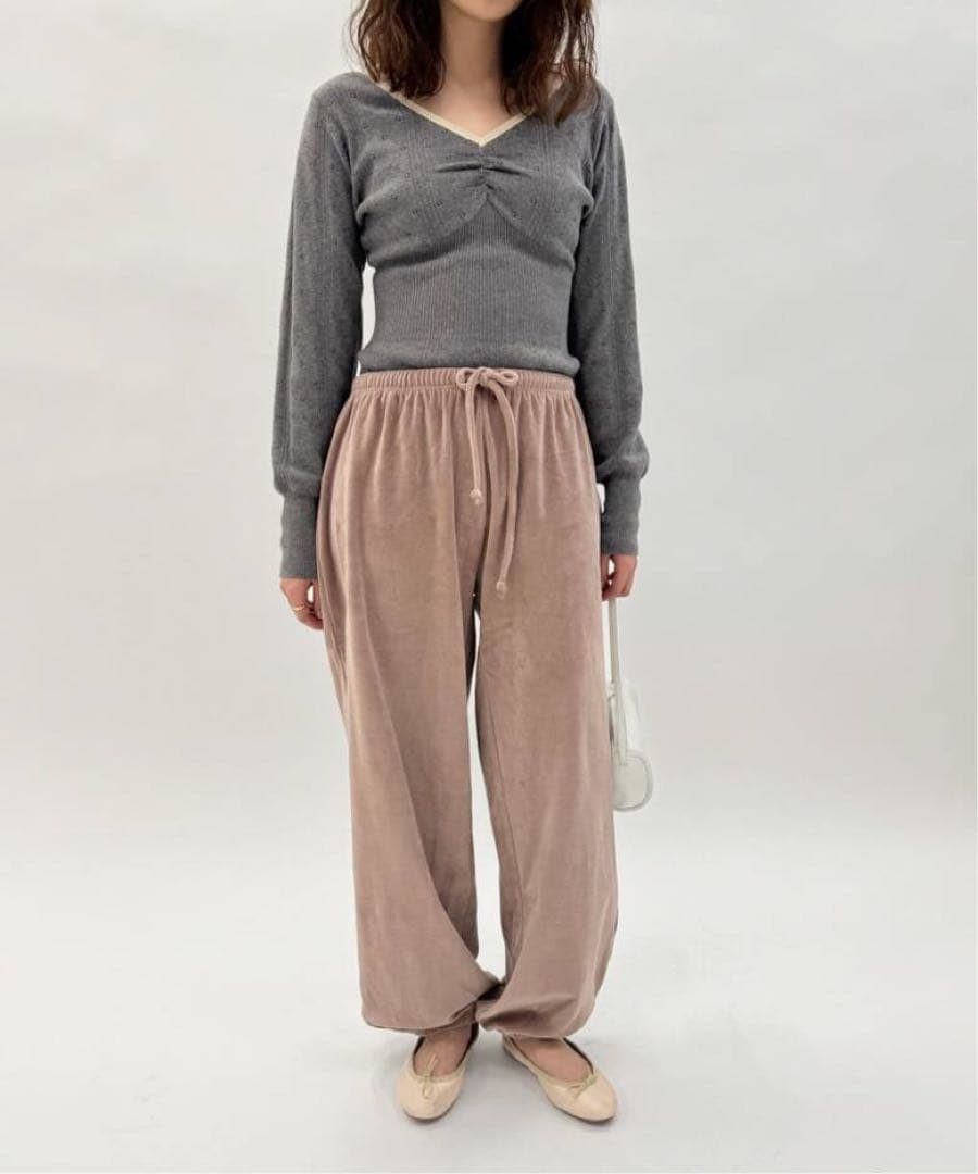 新品タグ付き EDIT.FOR LULU アイレットニット グレー - メルカリ