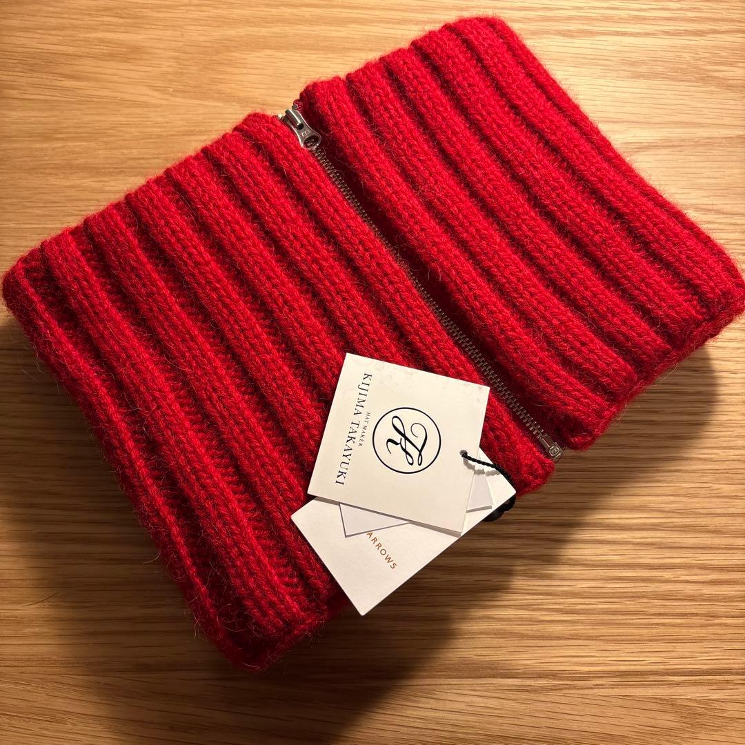 【新品未使用】KIJIMA TAKAYUKI ネックウォーマー