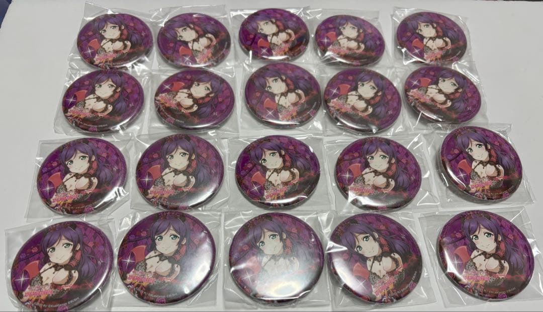 ラブライブ 東條希 小悪魔 缶バッジ 20個 ① ラブライブ ラブカ感謝祭 缶バッジ μ's 東條 希｜Yahoo!フリマ（旧