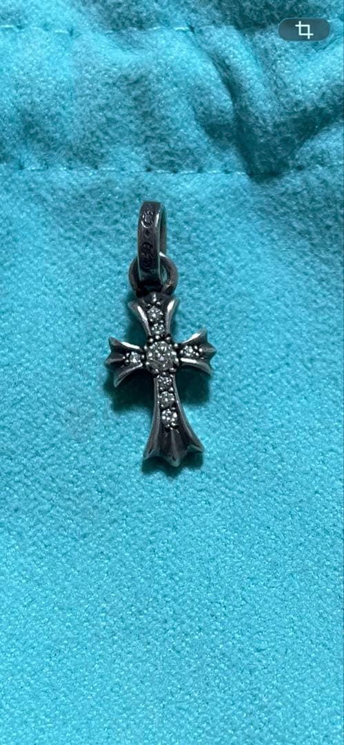 925スターリングシルバー クロス型ペンダント