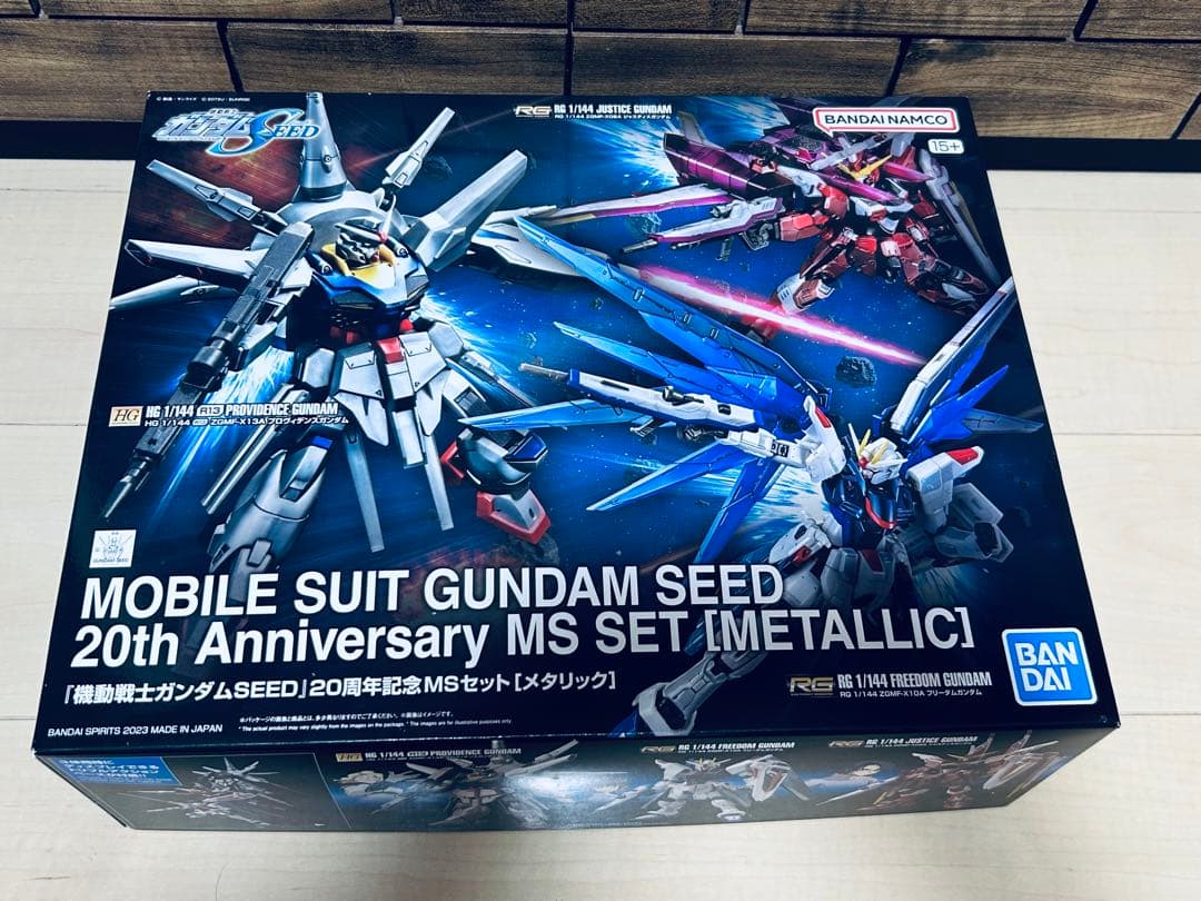 機動戦士 ガンダム SEED 20周年記念 MSセット [メタリック]3体セット 機動戦士ガンダムSEED』20周年記念MSセット[メタリック)】教えて
