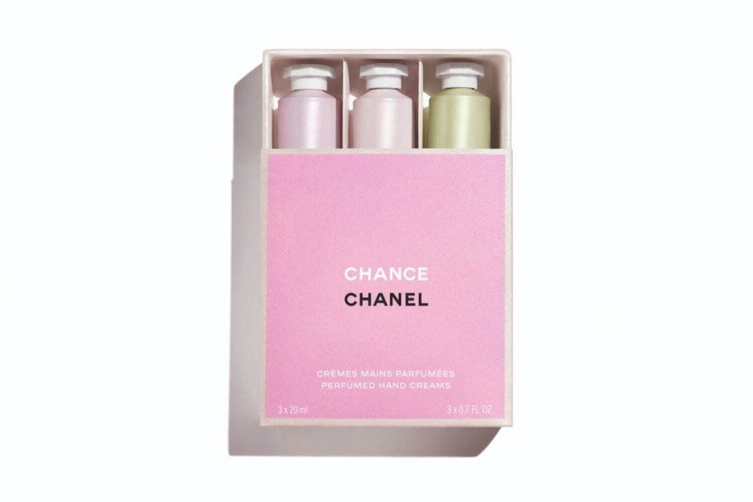特別限定 シャネル CHANEL チャンス ハンドクリーム 3本