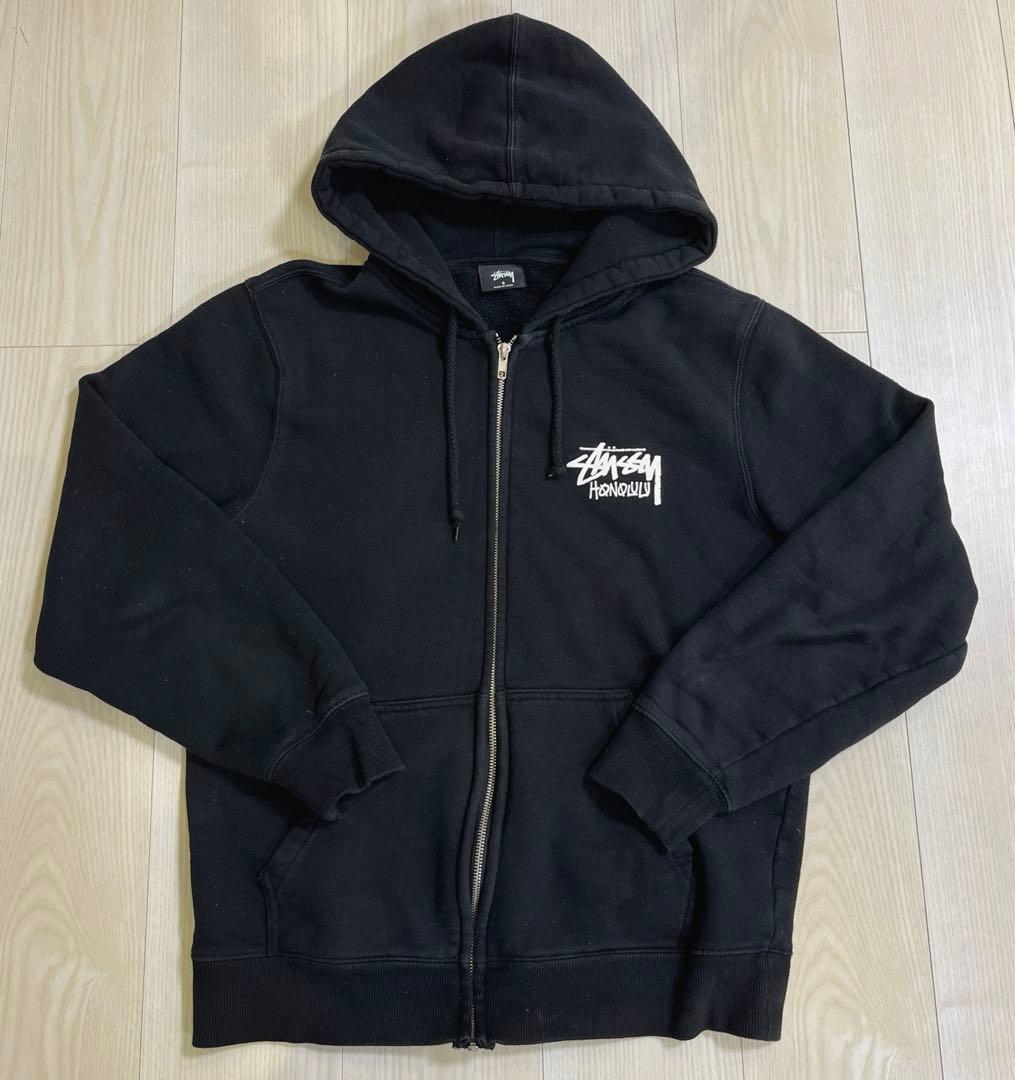 ステューシー パーカー ハワイ限定 stussyホノルル ジップ フルジップ