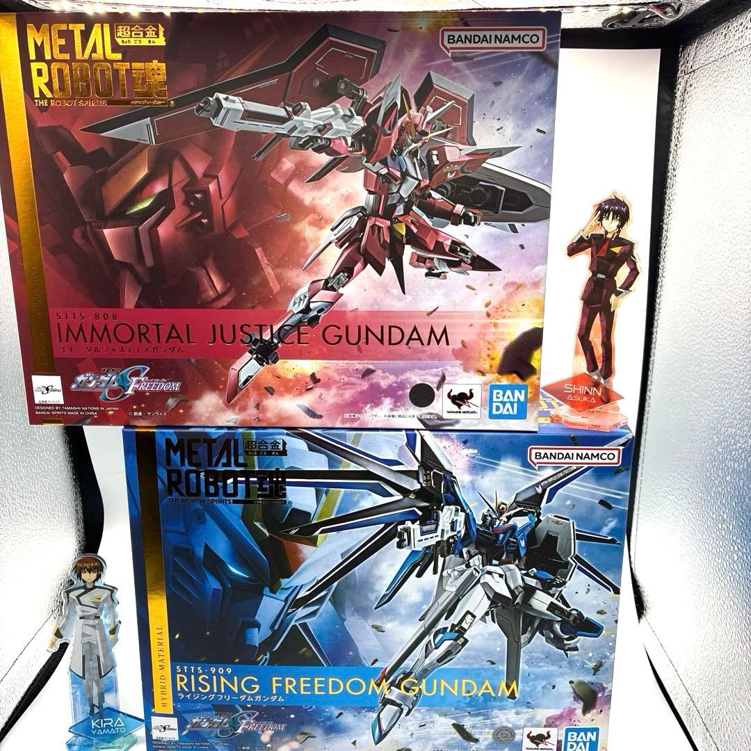 メタルロボット魂 ライジングフリーダム イモータルジャスティス　おまけあり