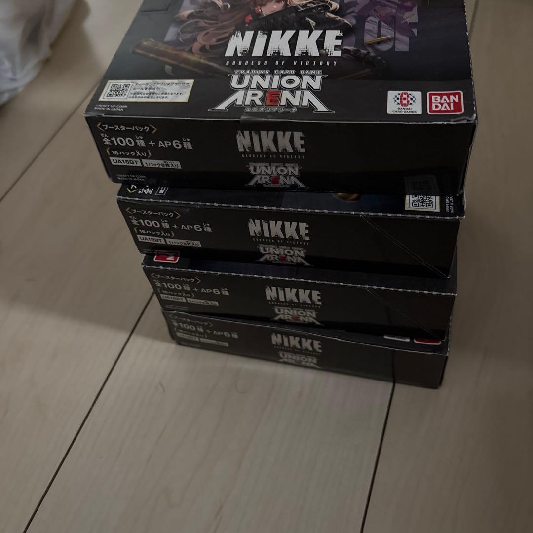 未開封 ユニオン UNION ARENA 勝利の女神 NIKKE 第二版